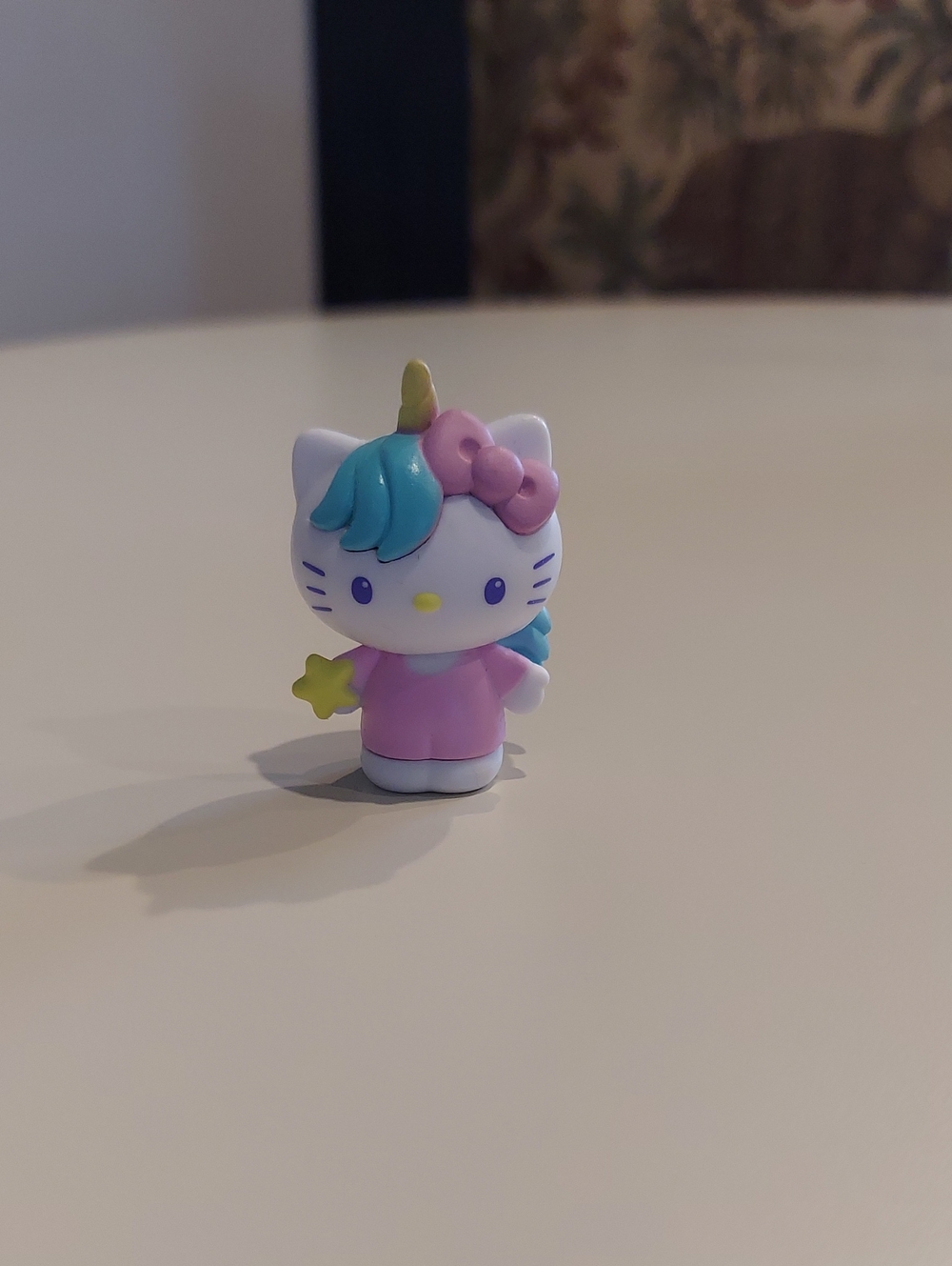 Hello Kitty Series 2 Unicorn Costume/Pink Bow 2" Mini Figure Sanrio Just Play